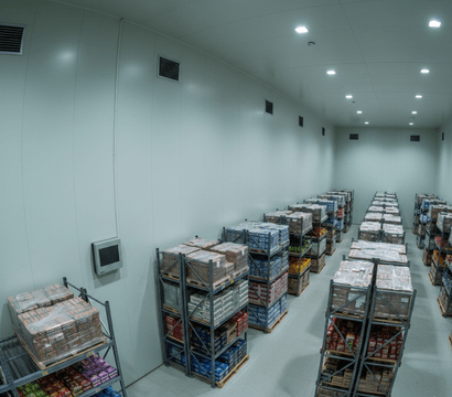 On Demand Chiller Control in Cold Storage