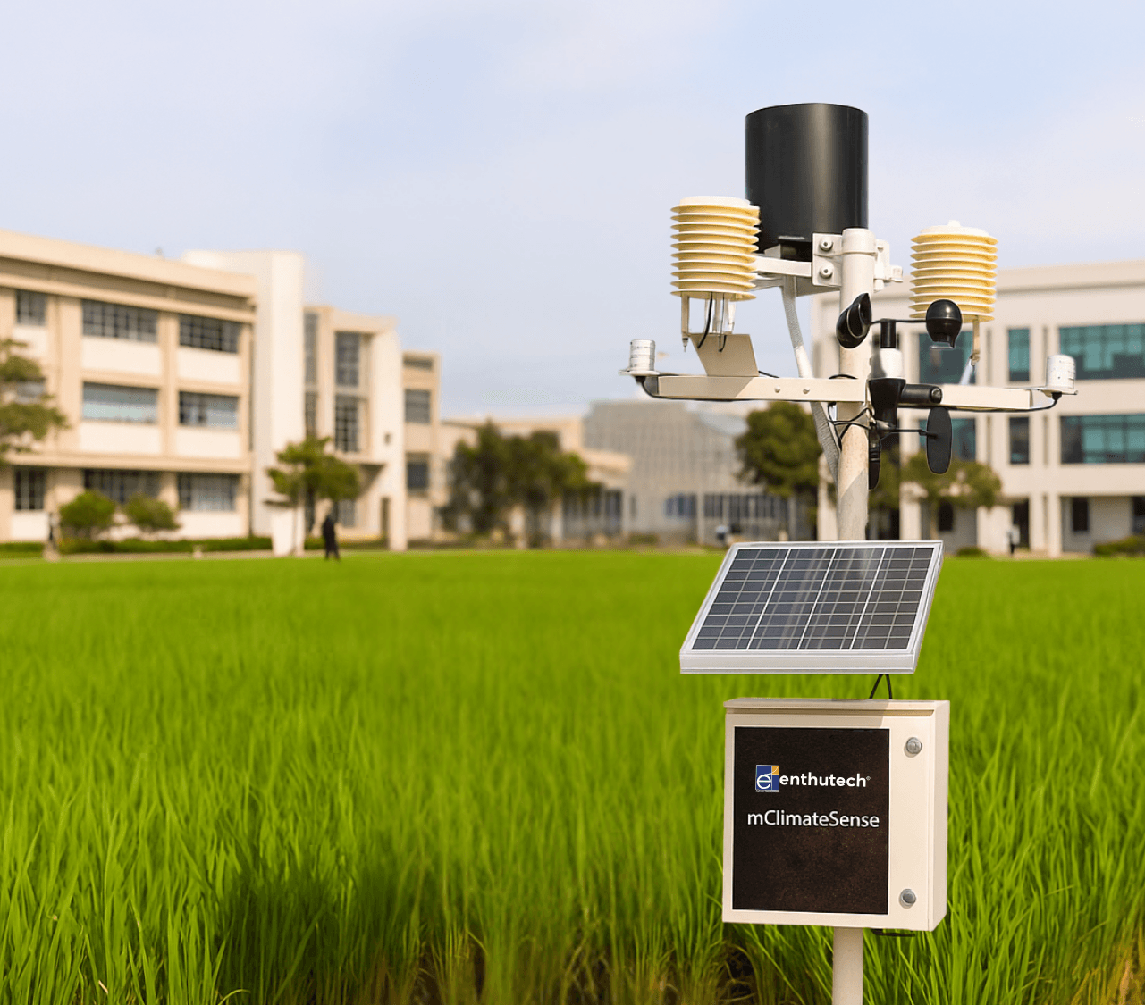 Microclimate Sensing in Experimental Plots